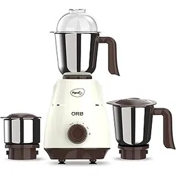 Pigeon by Stovekraft ORB Mixer Grinder 750 Watts Motor Warranty of 5 Years on Motor Over load Protection Wet & Dry Grinding with 500 ml 1000 ml and 1500 ml Jar Wet Grinding and Juicing, White-picture-21