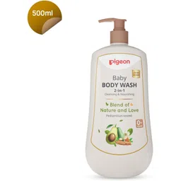 pigeon PG Baby Body Wash 2 in 1 Cleansing & Nourishing 500ml-picture-12