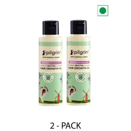 Pilgrim Set Of 2 Anti-Fall Range Spanish Rosemary & Biotin Hair Growth Oil - 100ml Each-picture-31