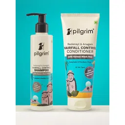 Pilgrim Set Of 2 Redensyl & Anagain Hairfall Control Shampoo & Conditioner-picture-11
