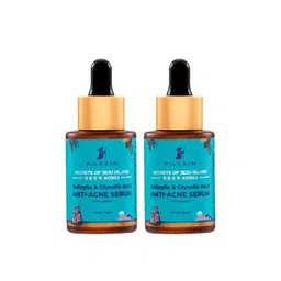 Pilgrim Set of 2 Salicylic Acid 1% + Glycolic Acid 3% Anti Acne Serum-picture-21