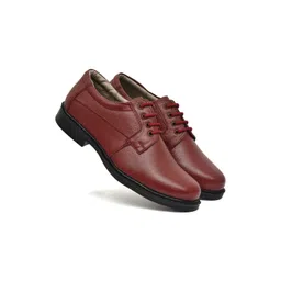 PILLAA Men Textured Leather Derbys-picture-26