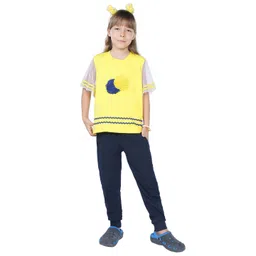 PILOLO Girls Printed Round Neck Cotton Top-picture-11