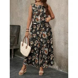 pimu Women Top & Pyjama Set Multicolor Floral Print-picture-10