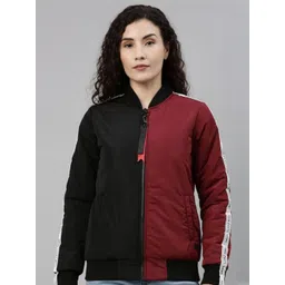 PINACOLADA Colourblocked Bomber Jacket-picture-15