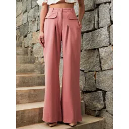 Pinacolada Pink Regular Fit Trousers-picture-40