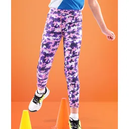 Pine Active Full Length Super Stretch Leggings - Purple-picture-30