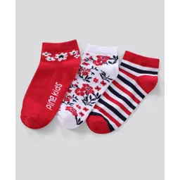 Pine Kids Ankle Length Anti Microbial Washed Socks Pack of 3 (Color May Vary)-picture-15