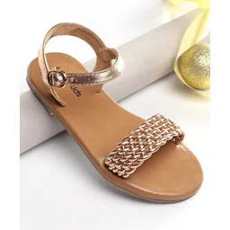 Pine Kids Buckle Closure Sandals - Golden-picture-28