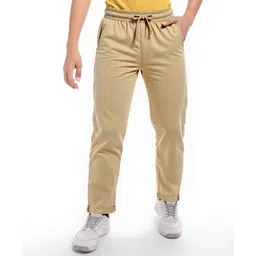 Pine Kids Cotton Woven Full LengthSolid Color Trouser - Beige-picture-25