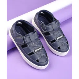 Pine Kids Sandals with Velcro Closure -Blue-picture-10