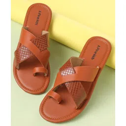 Pine Kids Slip On Ethnic Footwear - Brown-picture-16