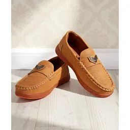 Pine Kids Slip On Loafers - Khaki-image-48