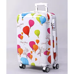 Pine Kids Trolley Luggage Bags White - 22 inch-picture-27