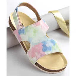 Pine Kids Velcro Closure Sandal Tie Dye Effect - Multicolour-picture-28