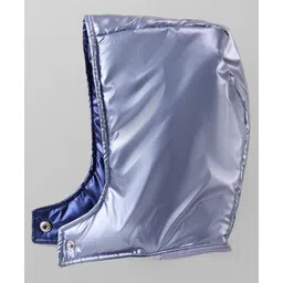 Pine Kids Woven Full Sleeves Padded Jacket with Detachable Hood - Navy Blue & White image 5