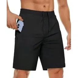 pinkhub Men's Active Shorts, Large, Grey-picture-44