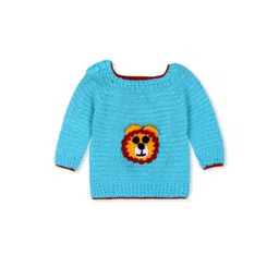 Pinkshierd Kids Blue Sweaters-picture-18