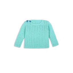 Pinkshierd Kids Sea Green Sweaters-picture-31