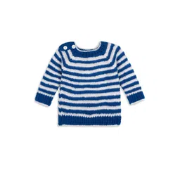 Pinkshierd Kids Striped Woollen Sweater Vest-picture-16