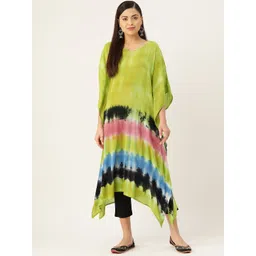 pinktribe Printed Rayon Women Kaftan-picture-11