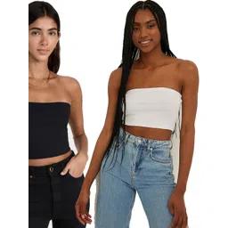 PINOVO Black Cotton Tops-picture-19