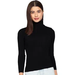 PINOVO Black Cotton Tops-picture-34