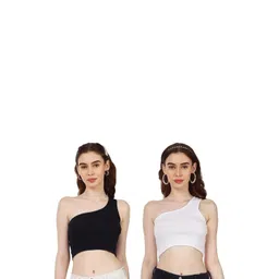 PINOVO Black Cotton Tops-picture-39