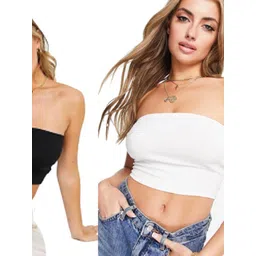 PINOVO Black Cotton Tops-picture-11