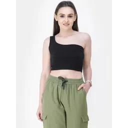 PINOVO Black Cotton Tops-picture-32