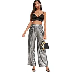 pinovo SHIMAR Shiny Palazzo Free Size-picture-10