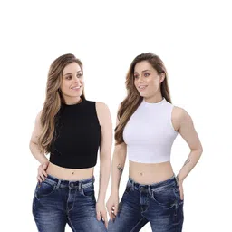 PINOVO White Cotton Tops-picture-36