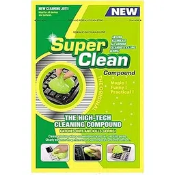 Pintram Super Clean Magic Gel for Car Interior | AC Vent Dust Cleaning Gel | Keyboard, PC, Laptop, Electronic Gadget Cleaning Kit (Green, 100 Gram) (Pack of 1) (5)-picture-12