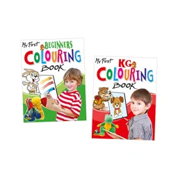 pinwheel books My First Beginners & KG Colouring Books, Set of 2 Books - English-picture-25
