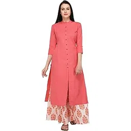 pistaa's Women's Cotton Solid Readymade Salwar Suit Set-picture-53
