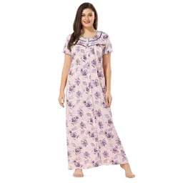 Piu Printed Maxi Nightdress-picture-42