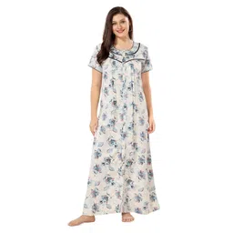 Piu Printed Maxi Nightdress-picture-14