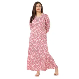Piu Printed Maxi Nightdress-picture-43