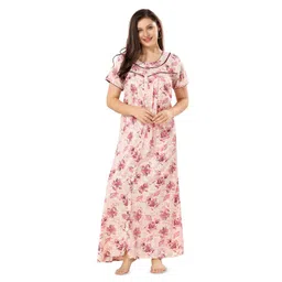 Piu Printed Maxi Nightdress-picture-41