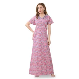 Piu Printed Maxi Nightdress-picture-19