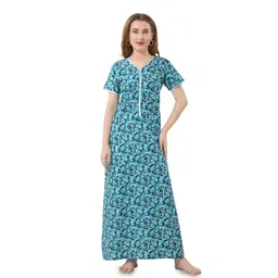 Piu Printed Maxi Nightdress-picture-39