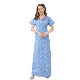 Piu Printed Maxi Nightdress-picture-36