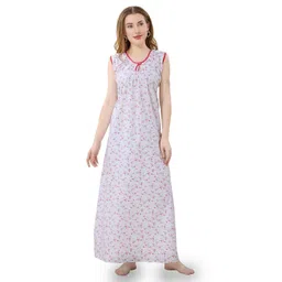 Piu Printed Maxi Nightdress-picture-21
