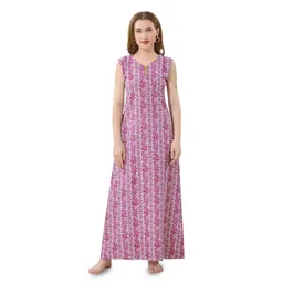 Piu Printed Maxi Nightdress-picture-23