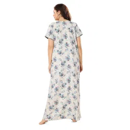 Piu Printed Maxi Nightdress image 4
