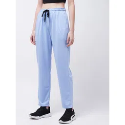 pivl Women Solid Light Blue Track Pants-picture-20