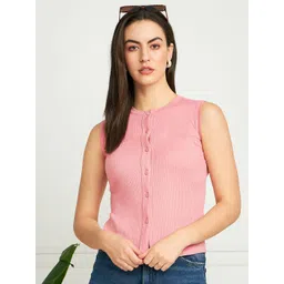 PIVL Women Striped Round Neck Top-picture-21