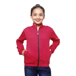 pixie n prince Girls Pack of 2 Printed Zip-Front Jacket image 3