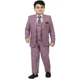 pixie n prince Boy Coat Suit Set with Pant Shirt Waistcoat & Tie-picture-40