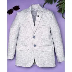 pixie n prince Boys Heathered Pattern Blazer-picture-28